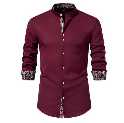 Elegantes Langarmhemd für Herren SlimFit