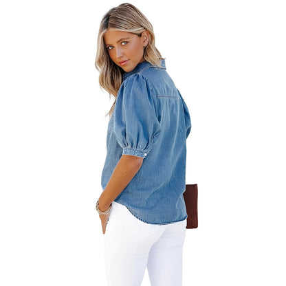 Elegantes Herrenhemd Langarm Modern