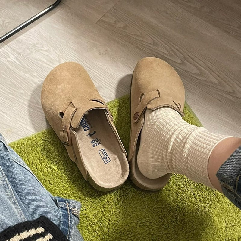 Ergonomische Mules Komfort Schuhe Bequem