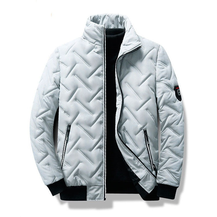 Herrenjacke Gewatteert Warm Winter