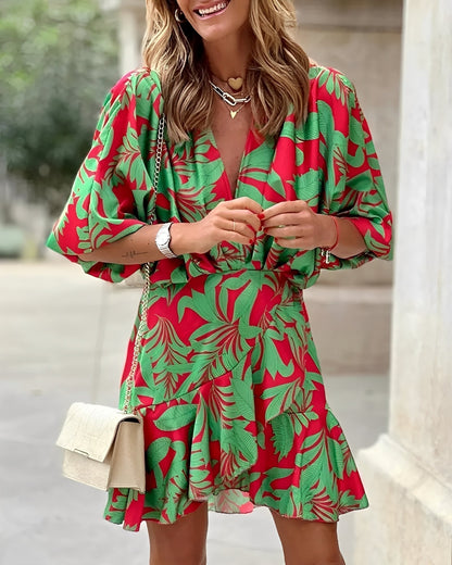 Kurzes Minikleid Elegant Eng Geschnürt