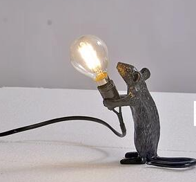 Mäuselampe Jerry Dekorlampe für Zuhause Modern