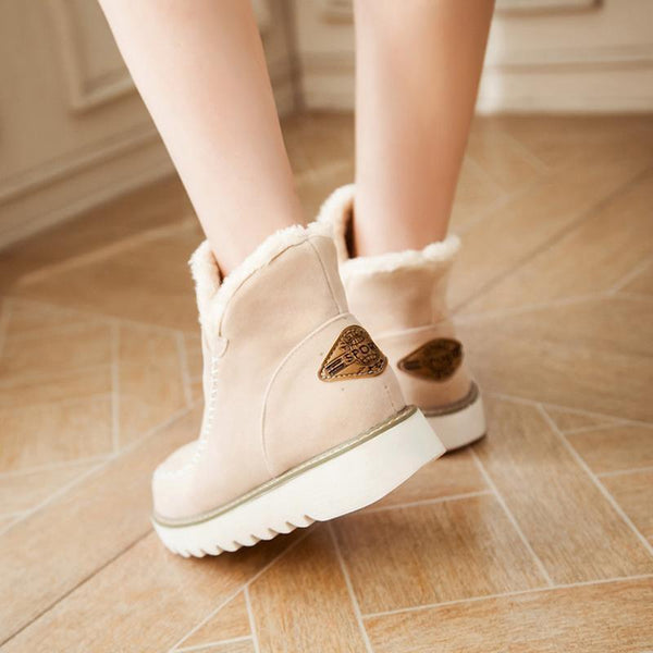 Damen Winterstiefel Waterproof Isoliert Warm