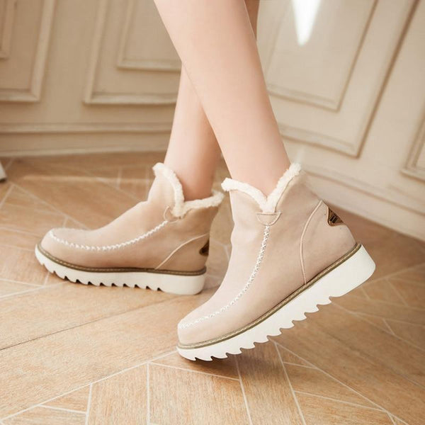Damen Winterstiefel Waterproof Isoliert Warm