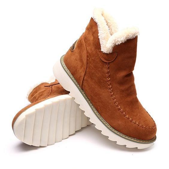 Damen Winterstiefel Waterproof Isoliert Warm
