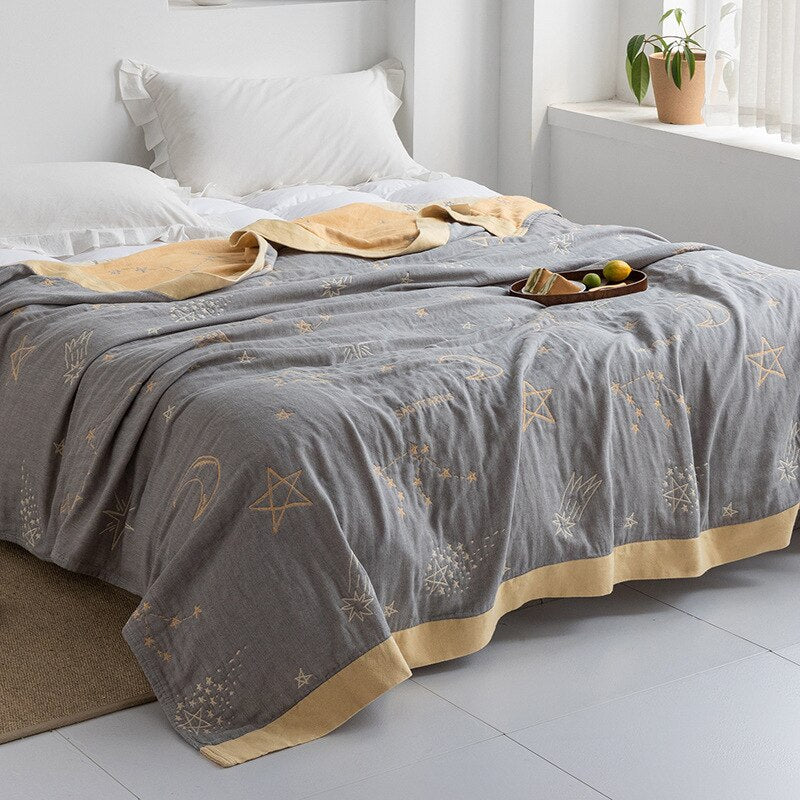Japanische Wurfdecke Myk Soft