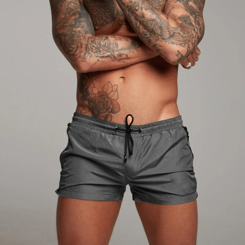 Herren Badehose Schnelltrocknend Stretch Schwimmshorts
