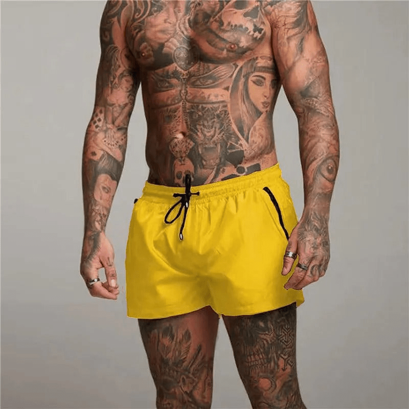 Herren Badehose Schnelltrocknend Stretch Schwimmshorts