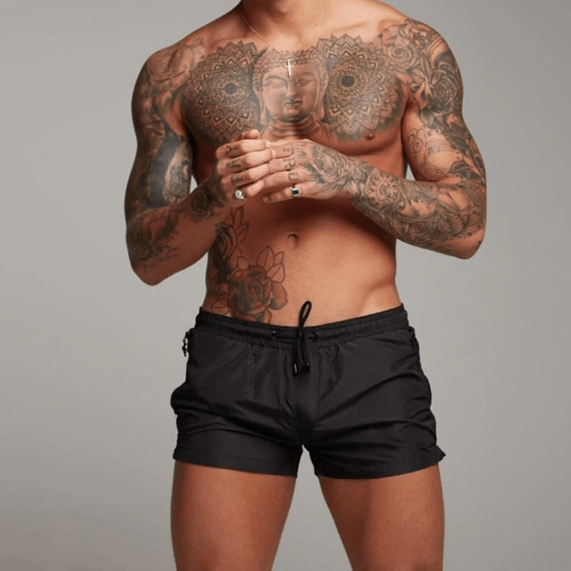 Herren Badehose Schnelltrocknend Stretch Schwimmshorts