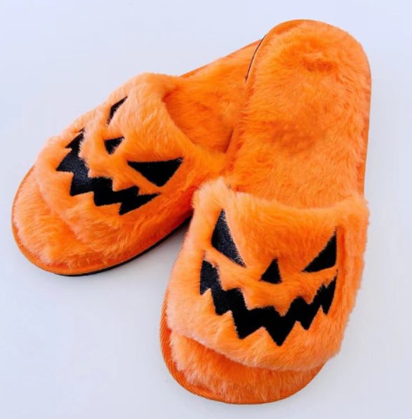 Halloween-taugliche, bequeme und orthopädische Hausschuhe für Damen und Herren