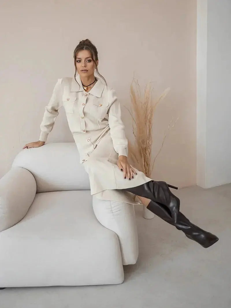 Candace | Elegantes Blazer & Rock Set - Für die selbstbewusste Professional Zendoo.de
