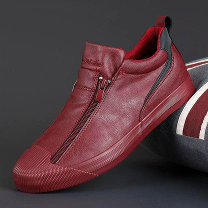 Herren Lederschuhe Elegante Schwarz Poliert - BerlinGlamour