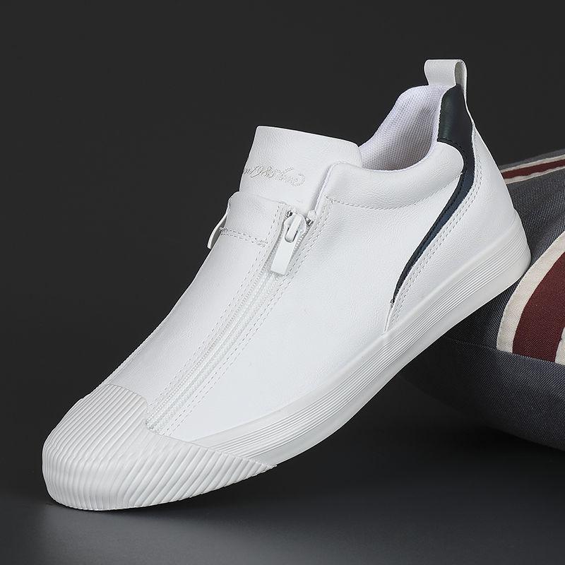 Herren Lederschuhe Elegante Schwarz Poliert