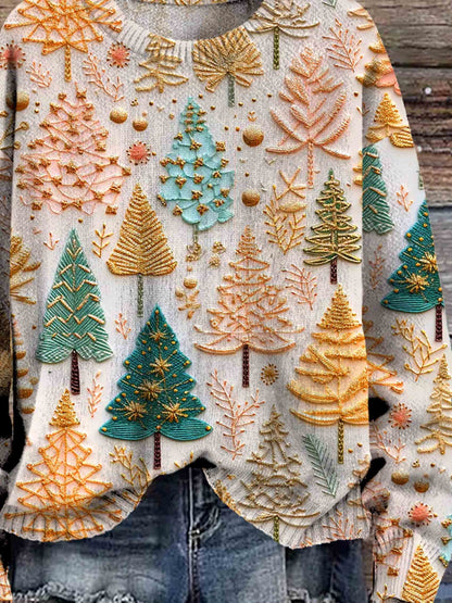 Weihnachtspullover von Jennifer gestrickt