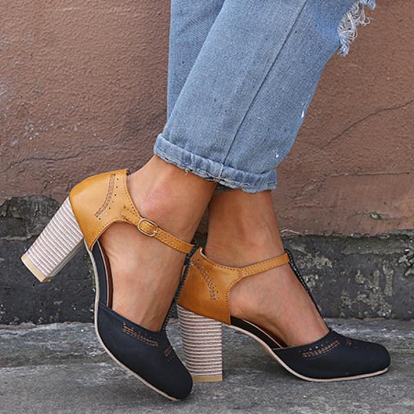 Damen Plateau Schuhe Hoch Hacken Stilettos