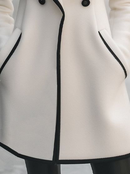 Elegante Damenjacke Schwarz mit Akzenten Modern - BerlinGlamour