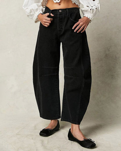 Damenschuhe nicht enthalten, aber Jeans: Gerade Damen Jeans Slim Fit