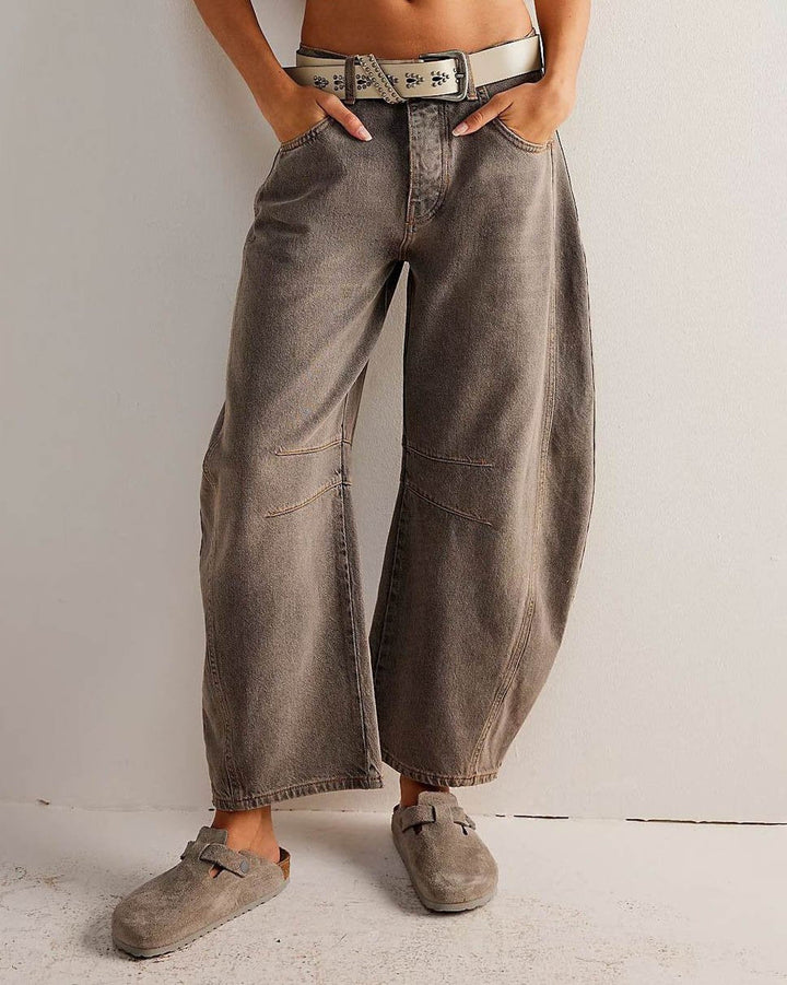 Damenschuhe nicht enthalten, aber Jeans: Gerade Damen Jeans Slim Fit - BerlinGlamour