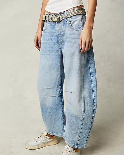 Damenschuhe nicht enthalten, aber Jeans: Gerade Damen Jeans Slim Fit