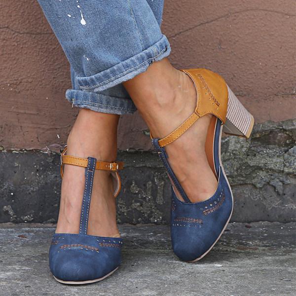 Damen Schuhe Hochhackig Elegante Absatz