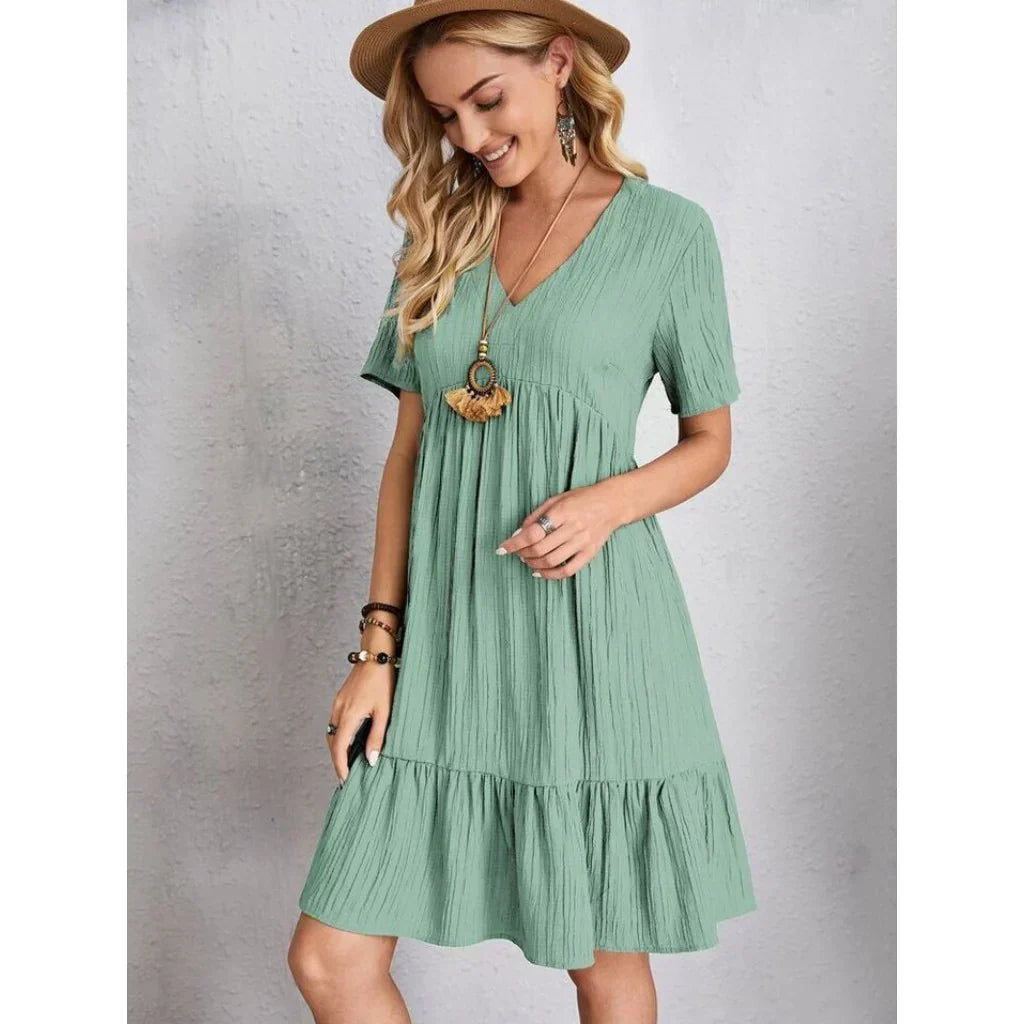 Sommerkleid Kianna Elegant Frauenkleid - BerlinGlamour