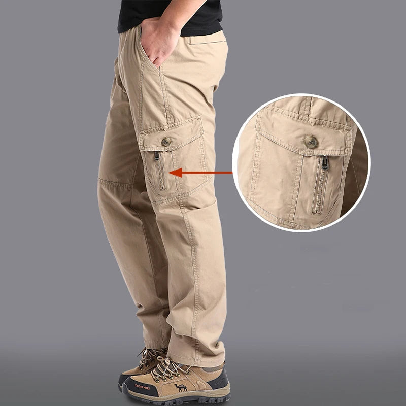 Herren Cargo-Hose Bequem Regular FitPremium