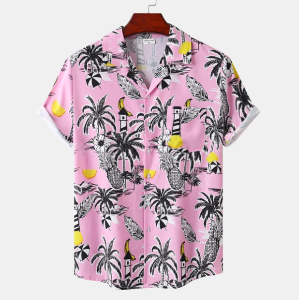 Hawaiihemd Klassisch Farbenfroh Sommer