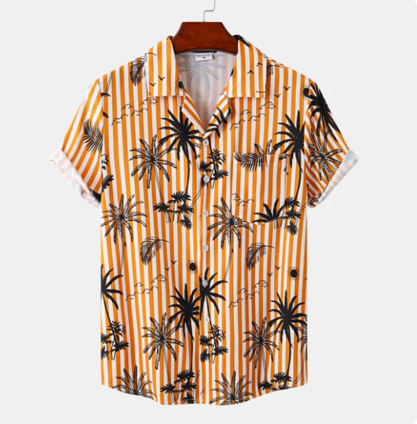 Hawaiihemd Klassisch Farbenfroh Sommer