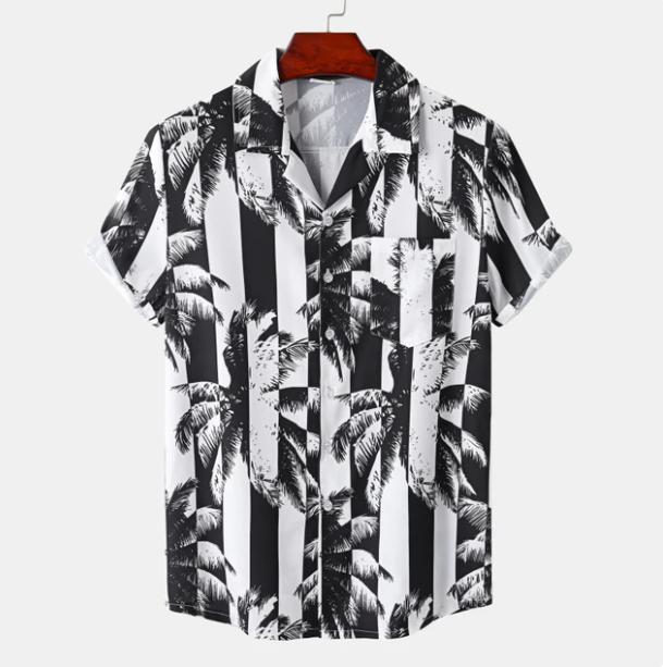 Hawaiihemd Klassisch Farbenfroh Sommer
