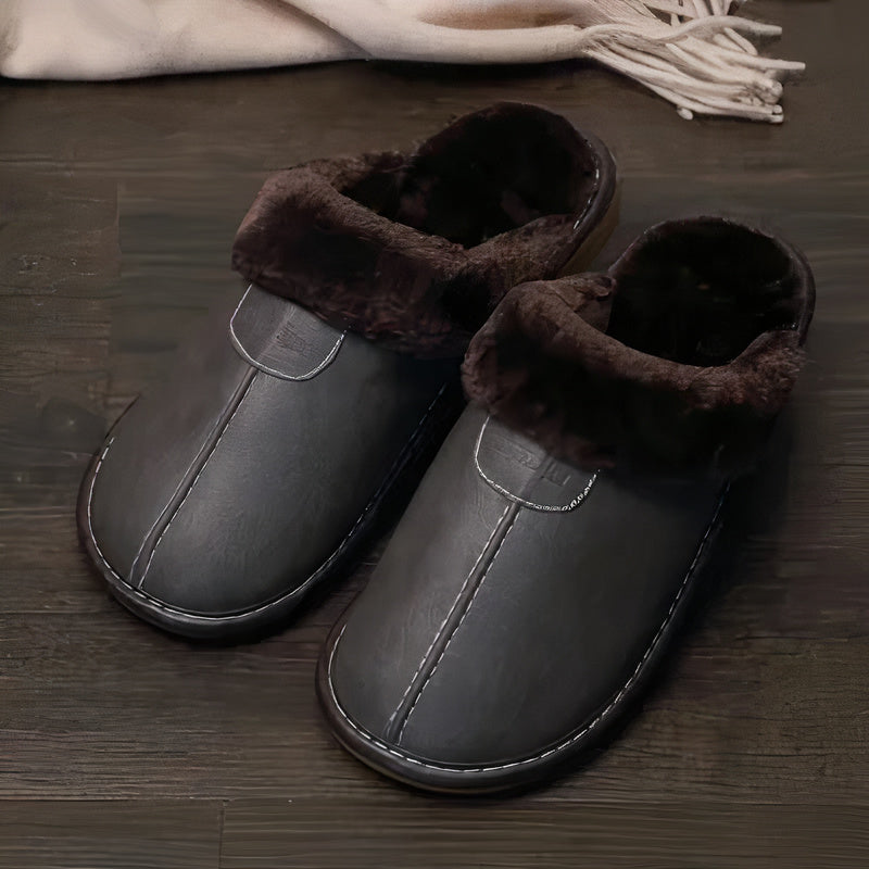 Herrensandalen aus warmem Leder - Modell Jimm
