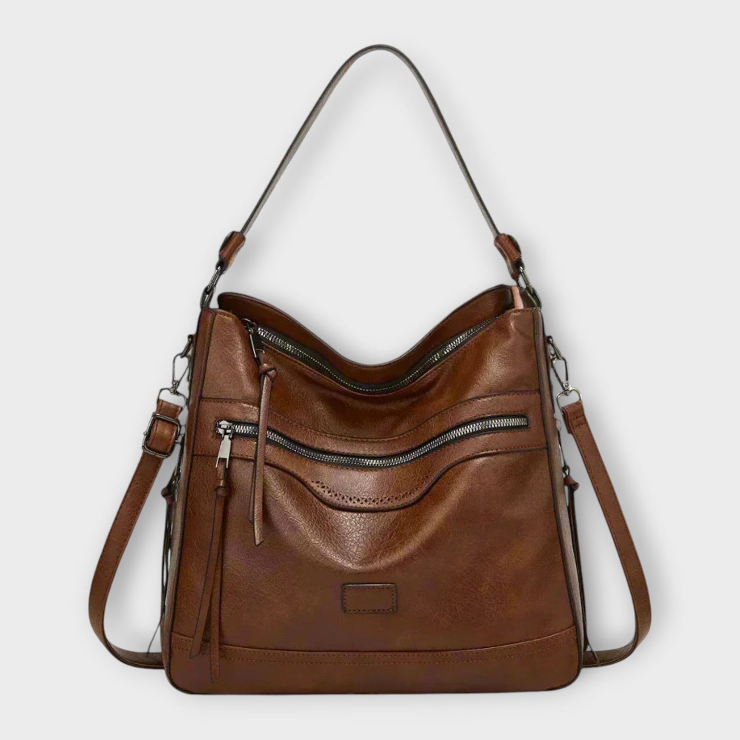 Damen Schultertasche Elegante Ledertasche Modern