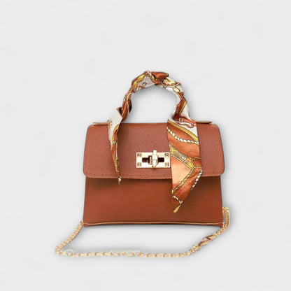 Elegante Damenhandtasche mit Ketten Schulterriemen