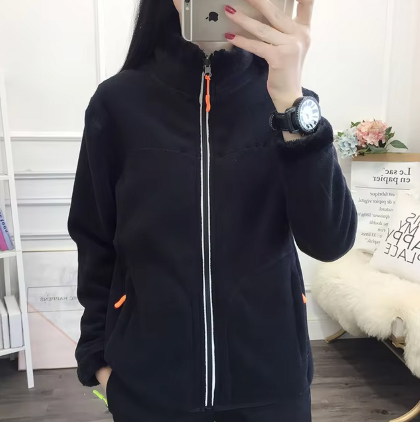 Damen Fleecejacke Kira - warm