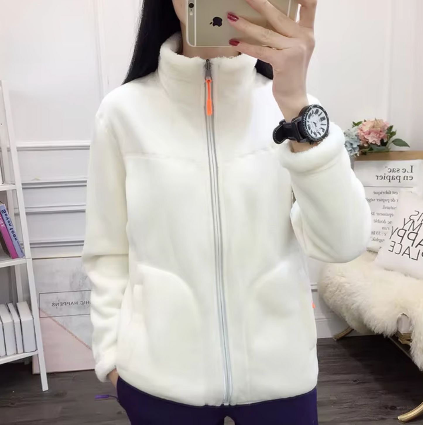 Damen Fleecejacke Kira - warm