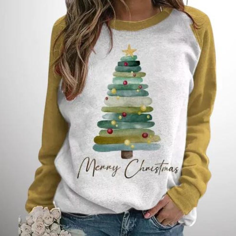 Weicher Weihnachtspullover für Damen – Modell Bettina