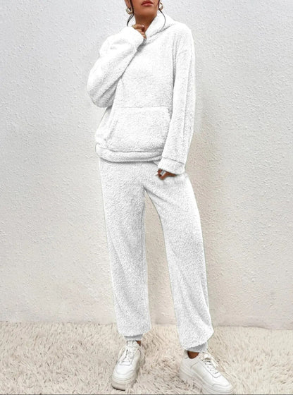 Damen Pullover Set Zweiteilig Gemütlich Warm