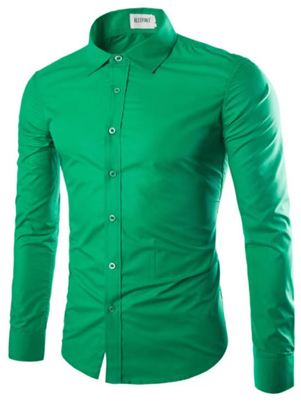 Slim Fit Herrenhemd Bügelfrei Modern Lässig