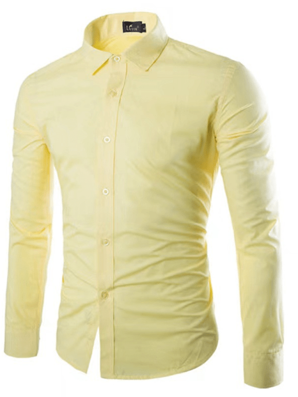Slim Fit Herrenhemd Bügelfrei Modern Lässig
