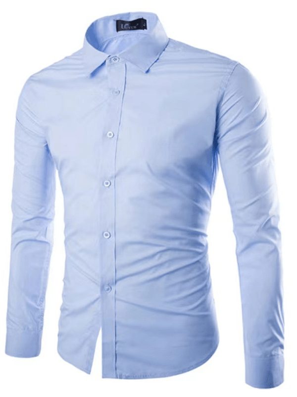 Slim Fit Herrenhemd Bügelfrei Modern Lässig