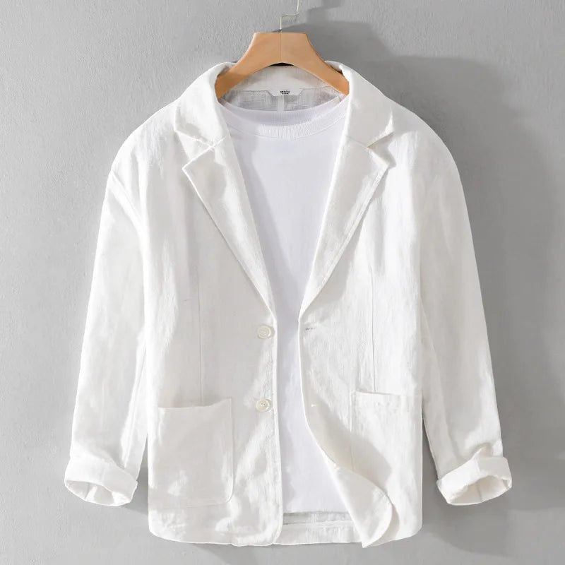 Leichte Herren-Leinenjacke Leandro