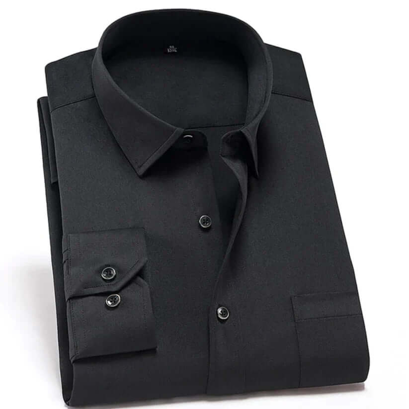 Herren Hemd Langarm Stretch Modern