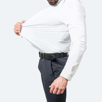 Herren Hemd Langarm Stretch Modern
