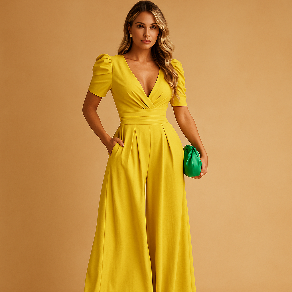 Schicke Damen-Jumpsuit Elegant Abendkleid