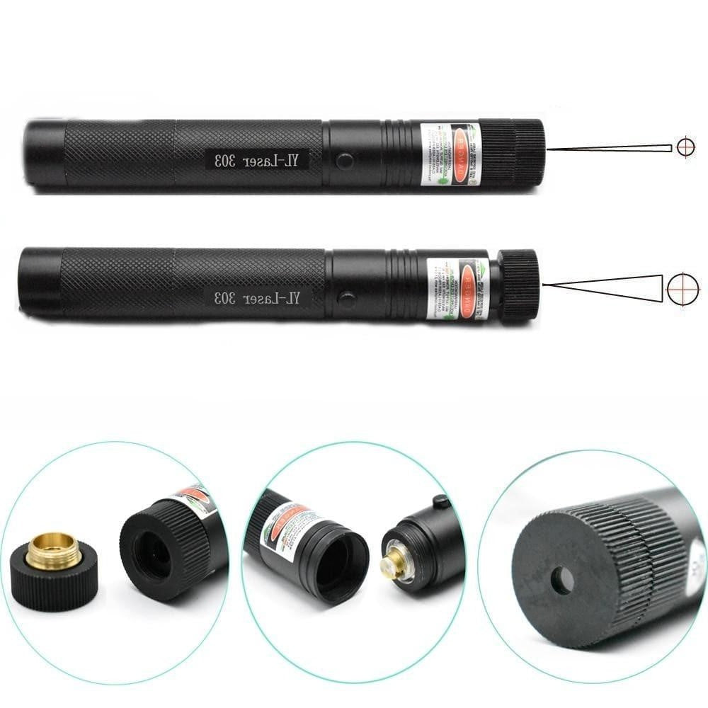 Hochleistungs Laserpointer 303 Rot Grün Blau