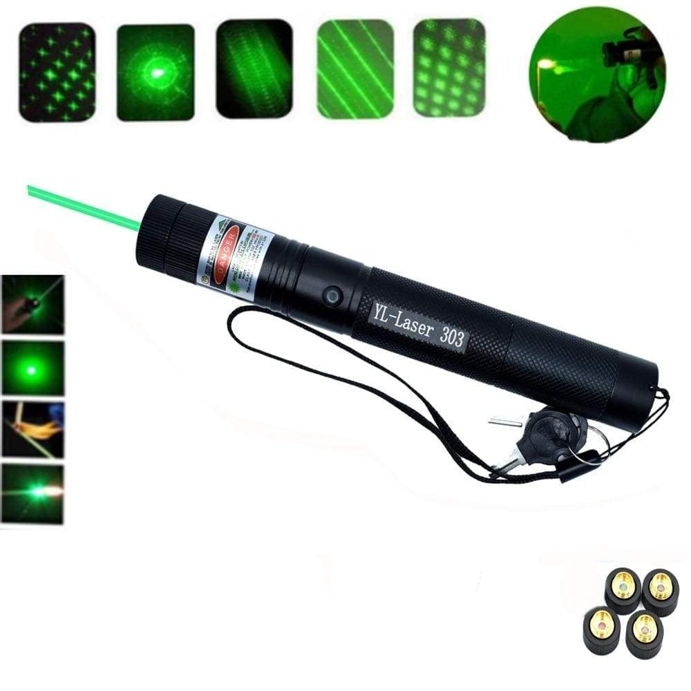 Hochleistungs Laserpointer 303 Rot Grün Blau - BerlinGlamour
