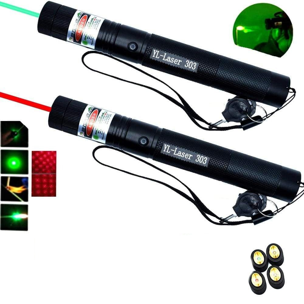 Hochleistungs Laserpointer 303 Rot Grün Blau