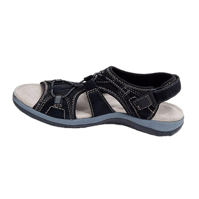 Damen Sandalen Bequem Riemen Freizeit Schuhe
