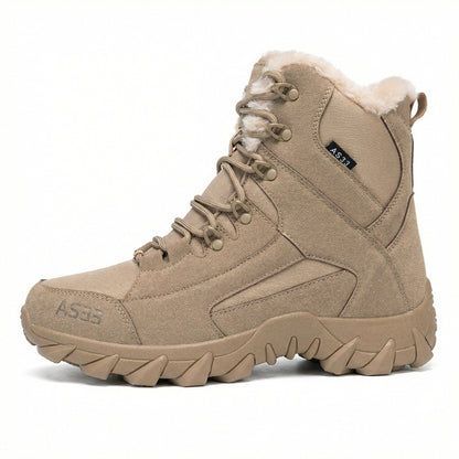 Herren Wanderstiefel Winter Warm Isoliert Rutschfest