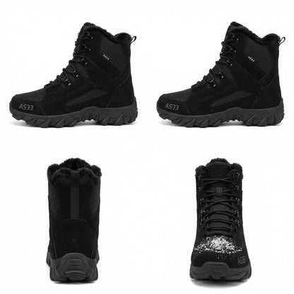 Herren Wanderstiefel Winter Warm Isoliert Rutschfest