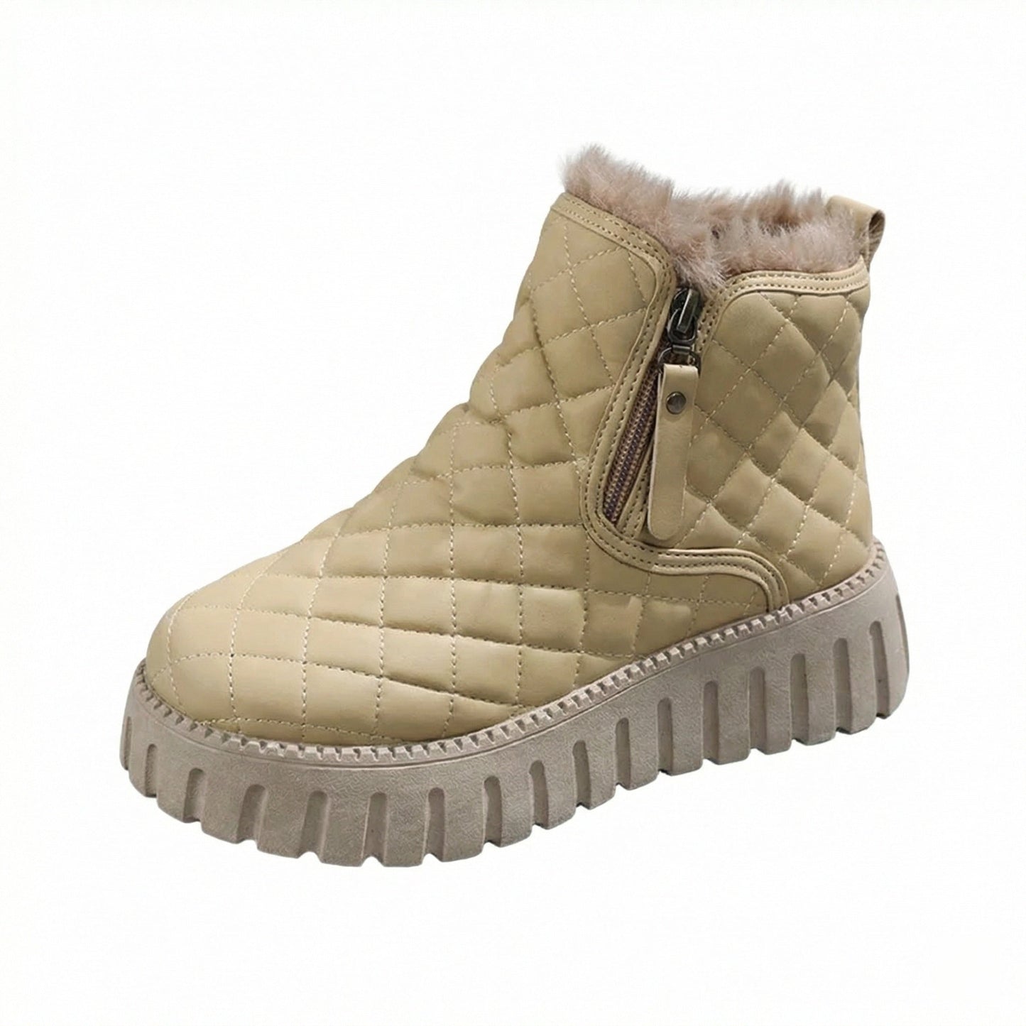 Damen Schneestiefel Orthopädisch Warm Winterstiefel
